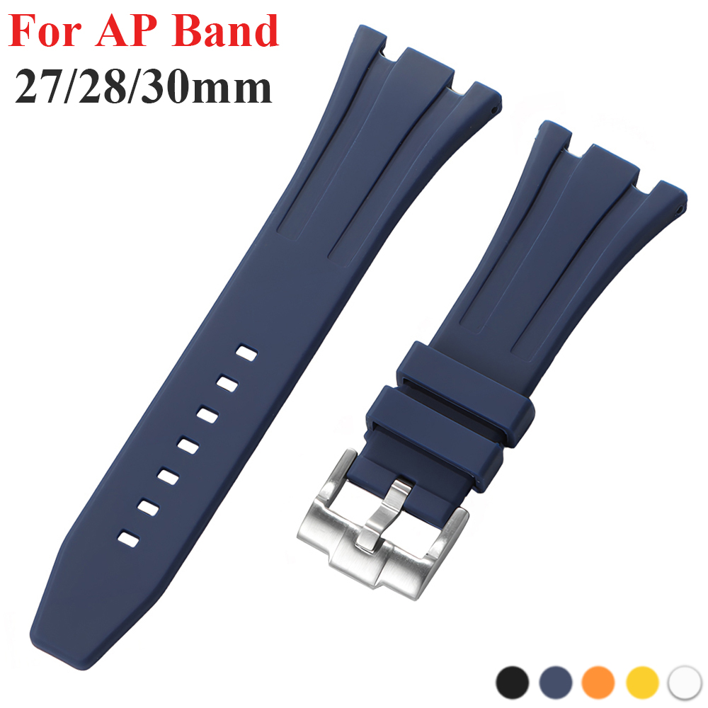 Audemars Piguet Watch Royal Oak - 27 มม.28 มม.30 มม.สายยางสําหรับ Royal Oak