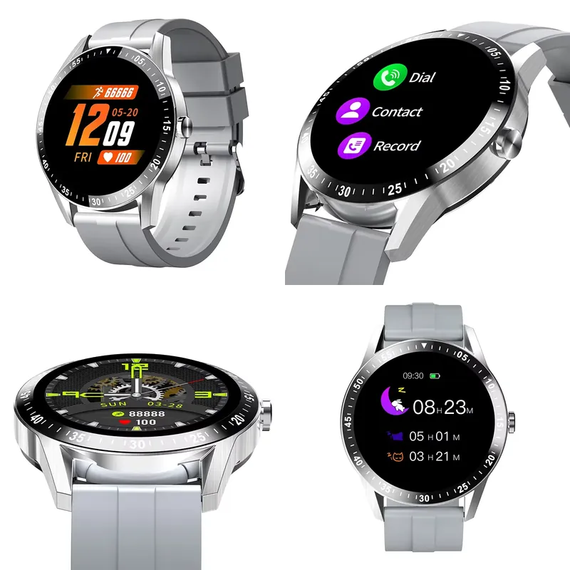 Smartwatch Phone Watches - โทรศัพท์มือถือพร้อมฟังก์ชันติดตามสุขภาพ รองรับการโทรและพยากรณ์อากาศ กันน้ำระดับ IP67 พร้อมฟังก์ชันติดตามการนอนหลับ