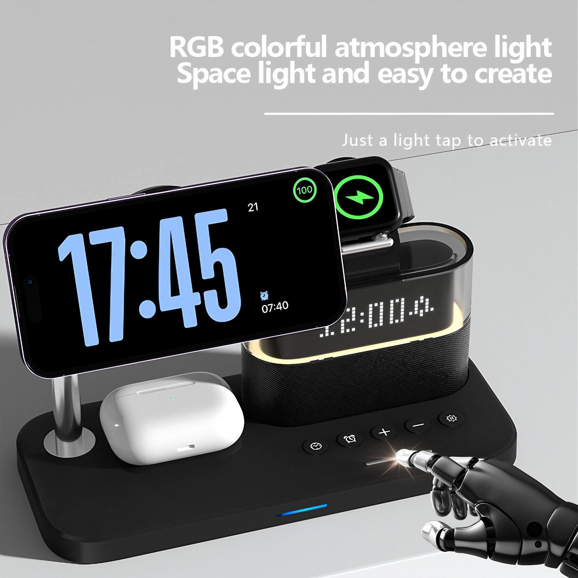 แท่นชาร์จไร้สายแม่เหล็กสำหรับโ - Smartwatch Phone Watches บทวิจารณ์และราคา