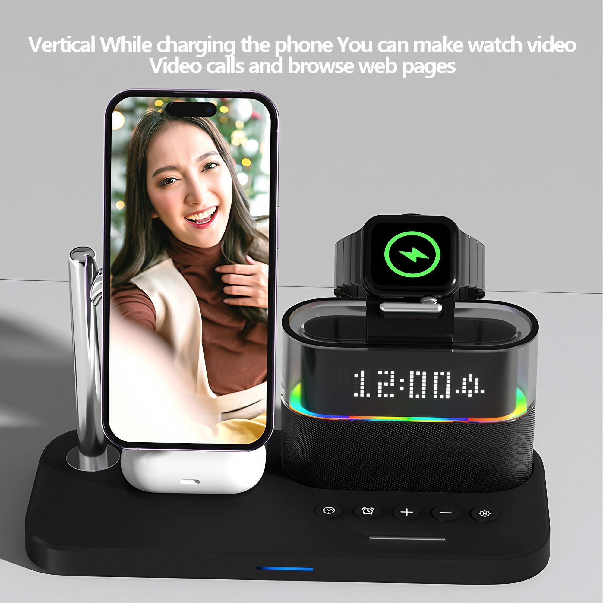 แท่นชาร์จไร้สายแม่เหล็กสำหรับโ - Smartwatch Phone Watches บทวิจารณ์และราคา