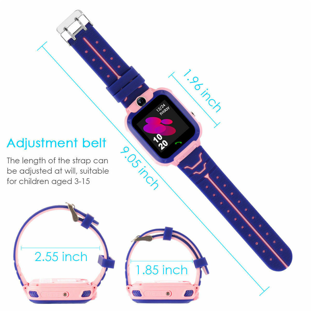 2G เด็กดูสมาร์ท SOS โทรตําแหน่ - Smartwatch Phone Watches บทวิจารณ์และราคา