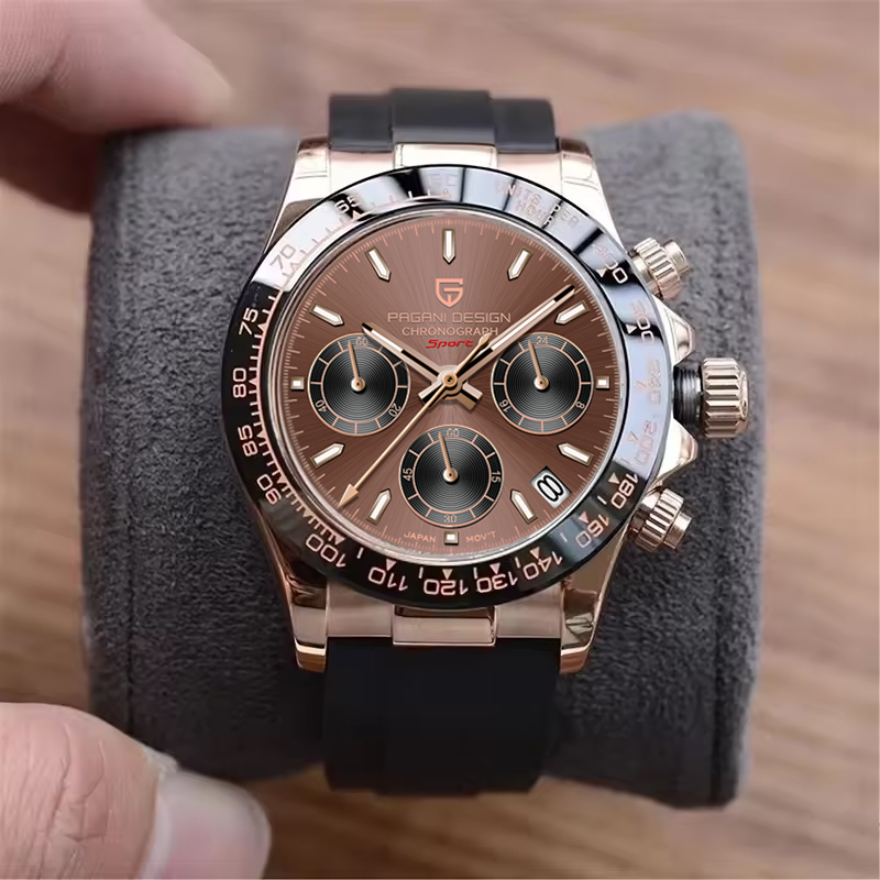 PAGANI DESIGN นาฬิกาควอทซ์โครโ - Chronograph Sport Watch บทวิจารณ์และราคา