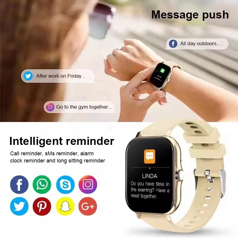 สมาร์ทวอทช์ดีไซน์แฟชั่นรุ่นล่า - Smartwatch Latest Watches For Men บทวิจารณ์และราคา