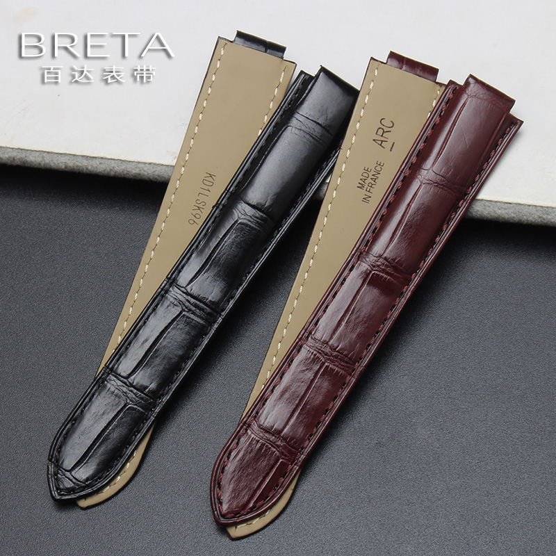 สายนาฬิกาหนังจระเข้แบบนูนสั่งท - Cartier Watch Ballon Bleu บทวิจารณ์และราคา