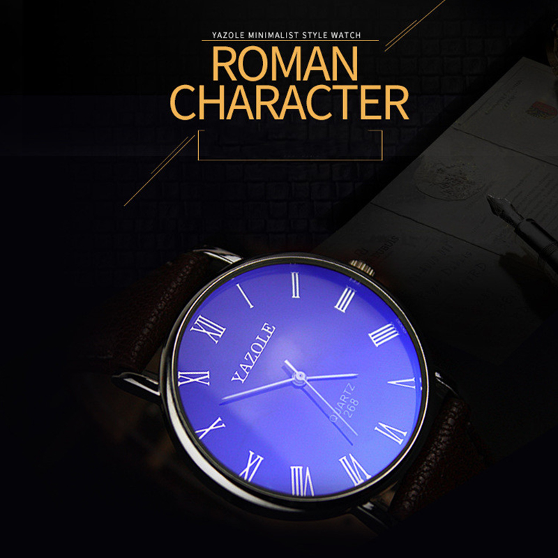 YAZOLE นาฬิกาควอทซ์สไตล์มินิมอ - Smartwatch Casual Watches For Men บทวิจารณ์และราคา