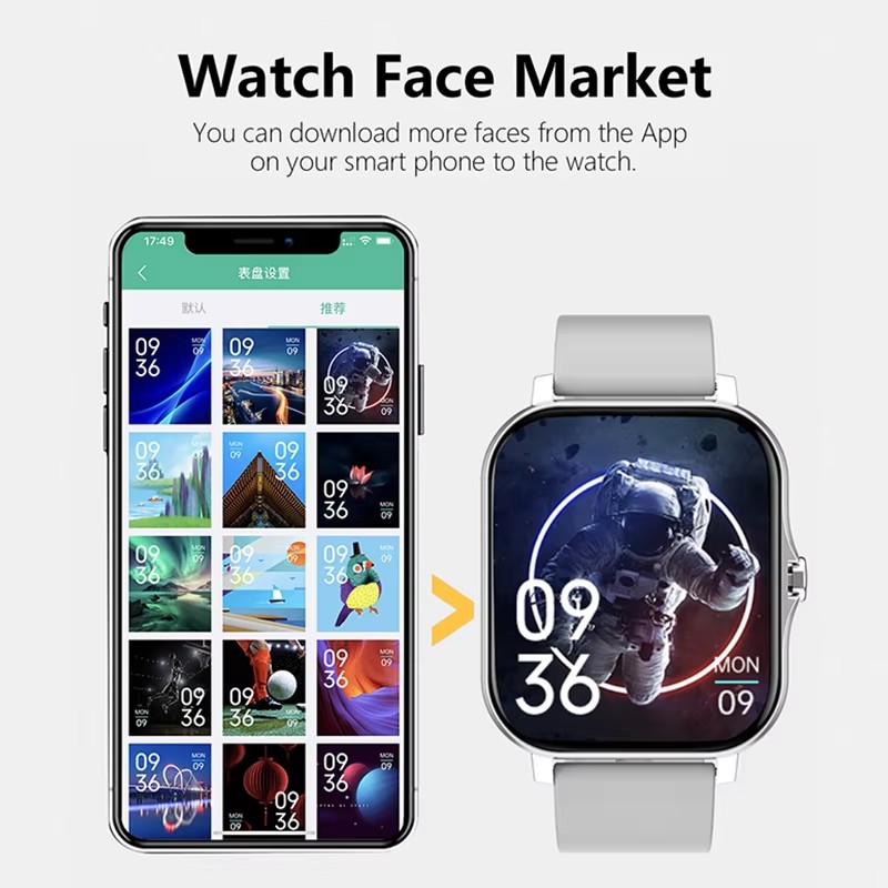 สมาร์ทวอทช์กีฬาหน้าจอสัมผัสเต็ - Smartwatch Latest Watches For Men บทวิจารณ์และราคา