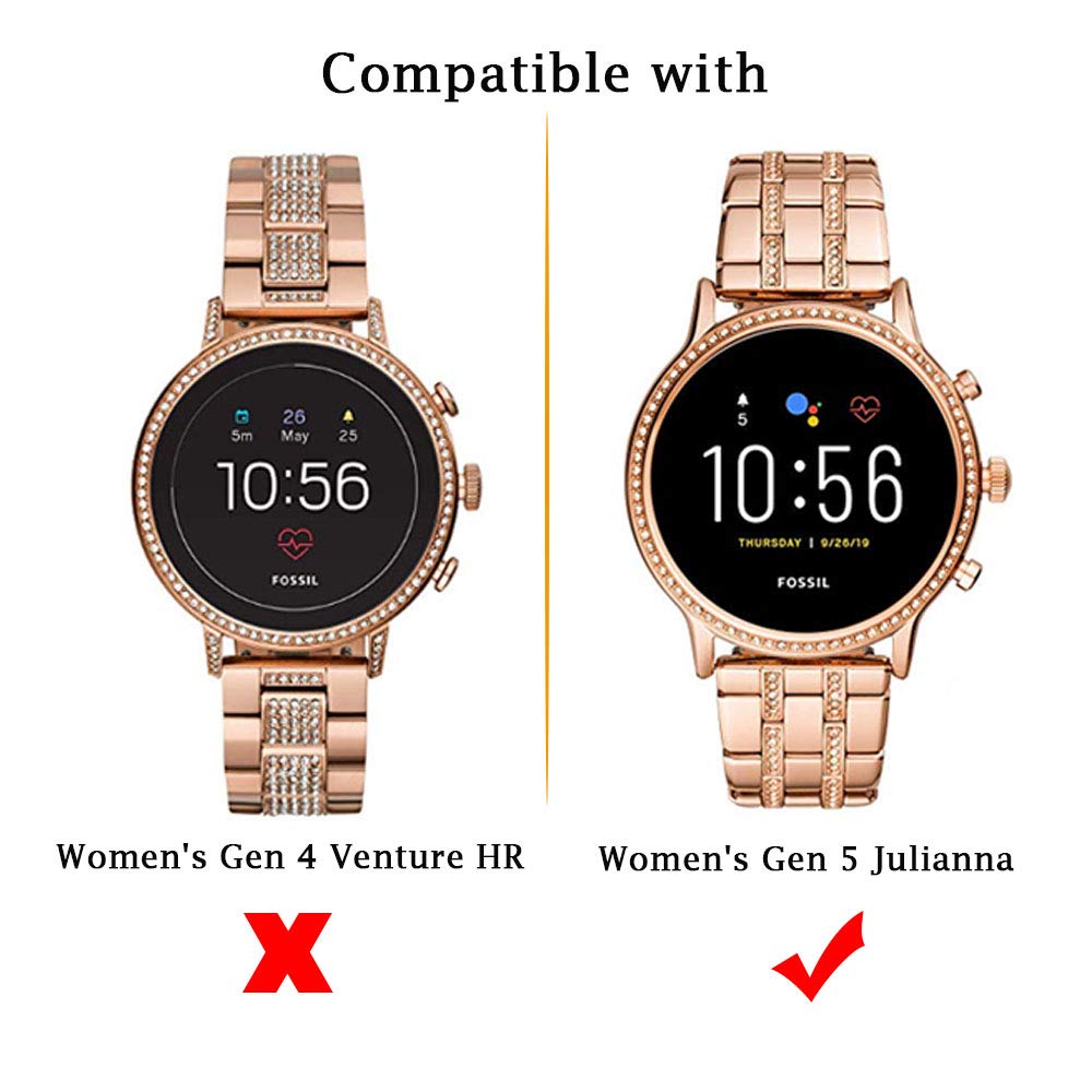 ฟิล์มกระจกนิรภัย2ชิ้นสำหรับ Fo - Fossil Watches Smartwatch Gen 5 บทวิจารณ์และราคา