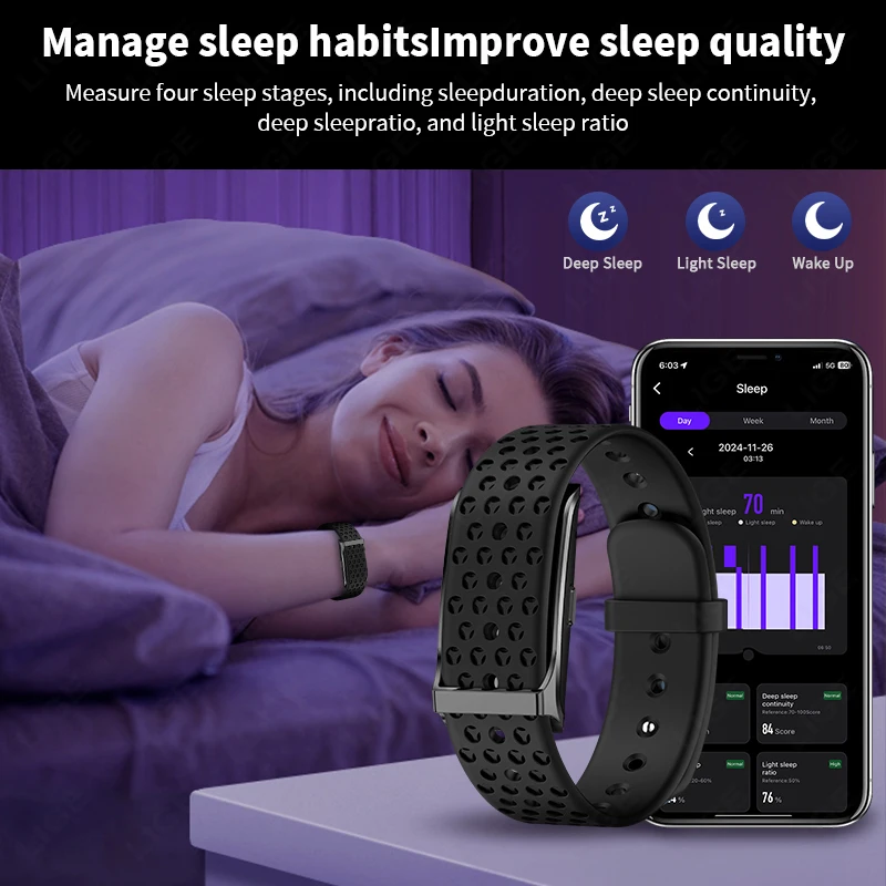 LIGE ไม่มีหน้าจอสมาร์ทนาฬิกาสุ - Smartwatch Latest Watches For Men บทวิจารณ์และราคา