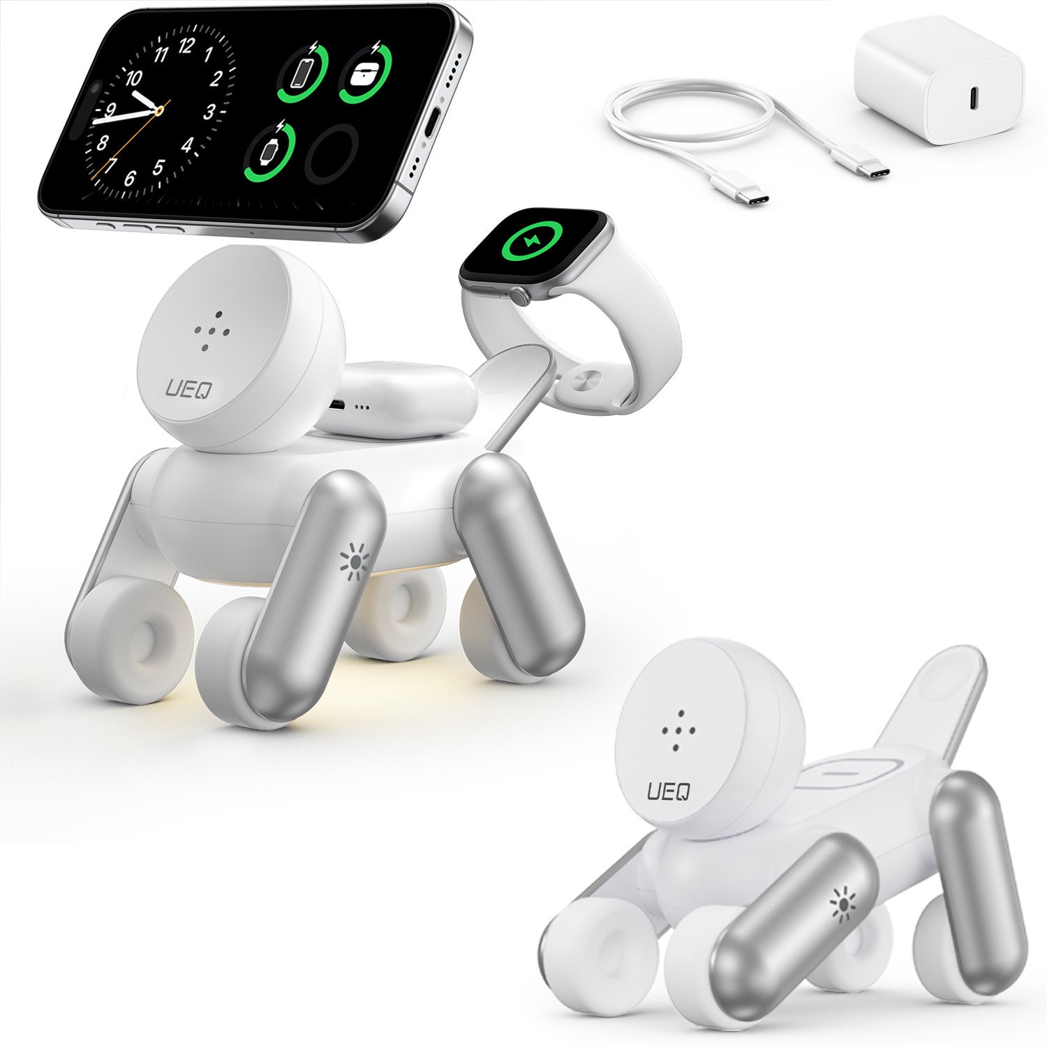 แท่นชาร์จไร้สายแม่เหล็ก 3-in-1 - Smartwatch Phone Watches บทวิจารณ์และราคา