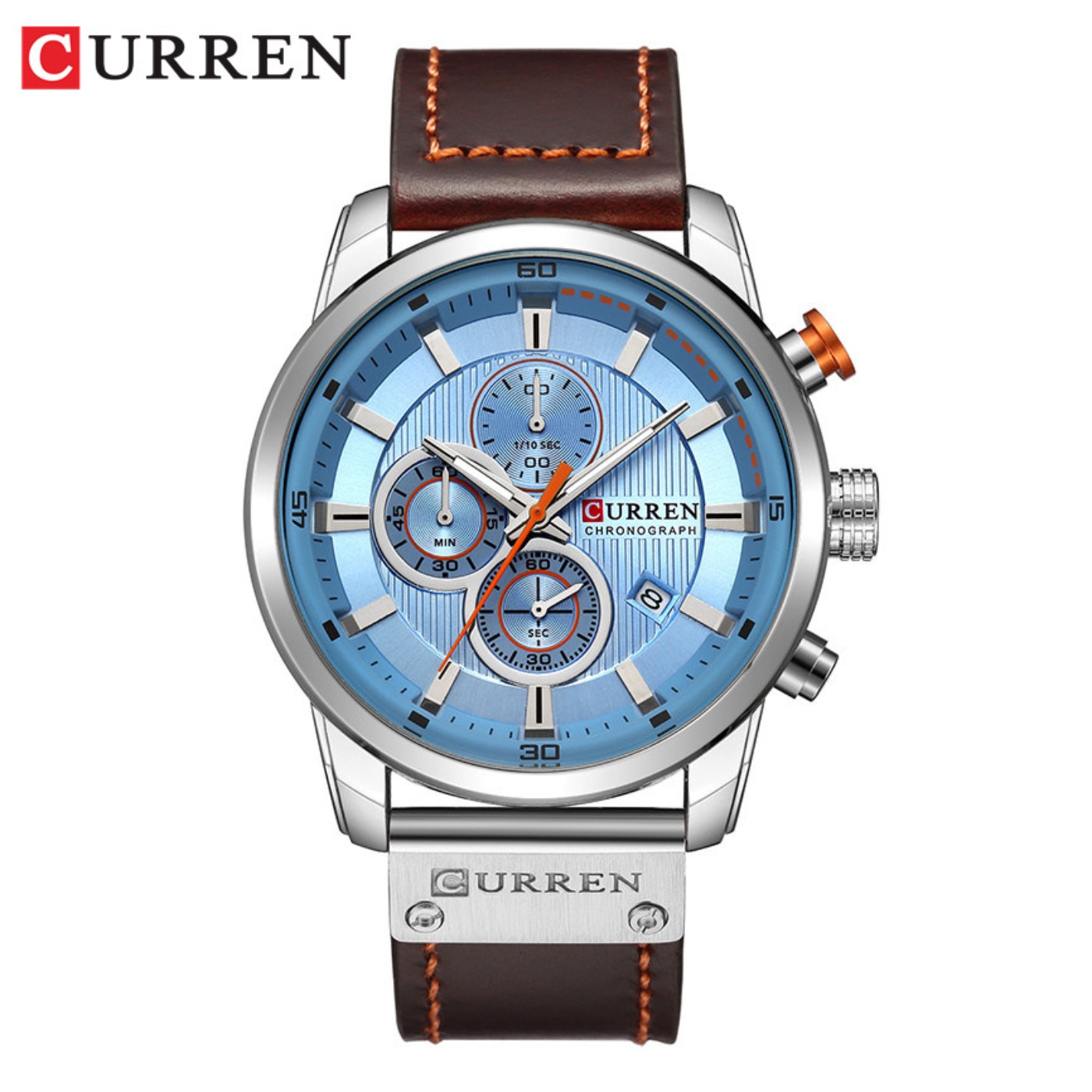นาฬิกาข้อมือควอตซ์แฟชั่น CURRE - Chronograph Sport Watch บทวิจารณ์และราคา