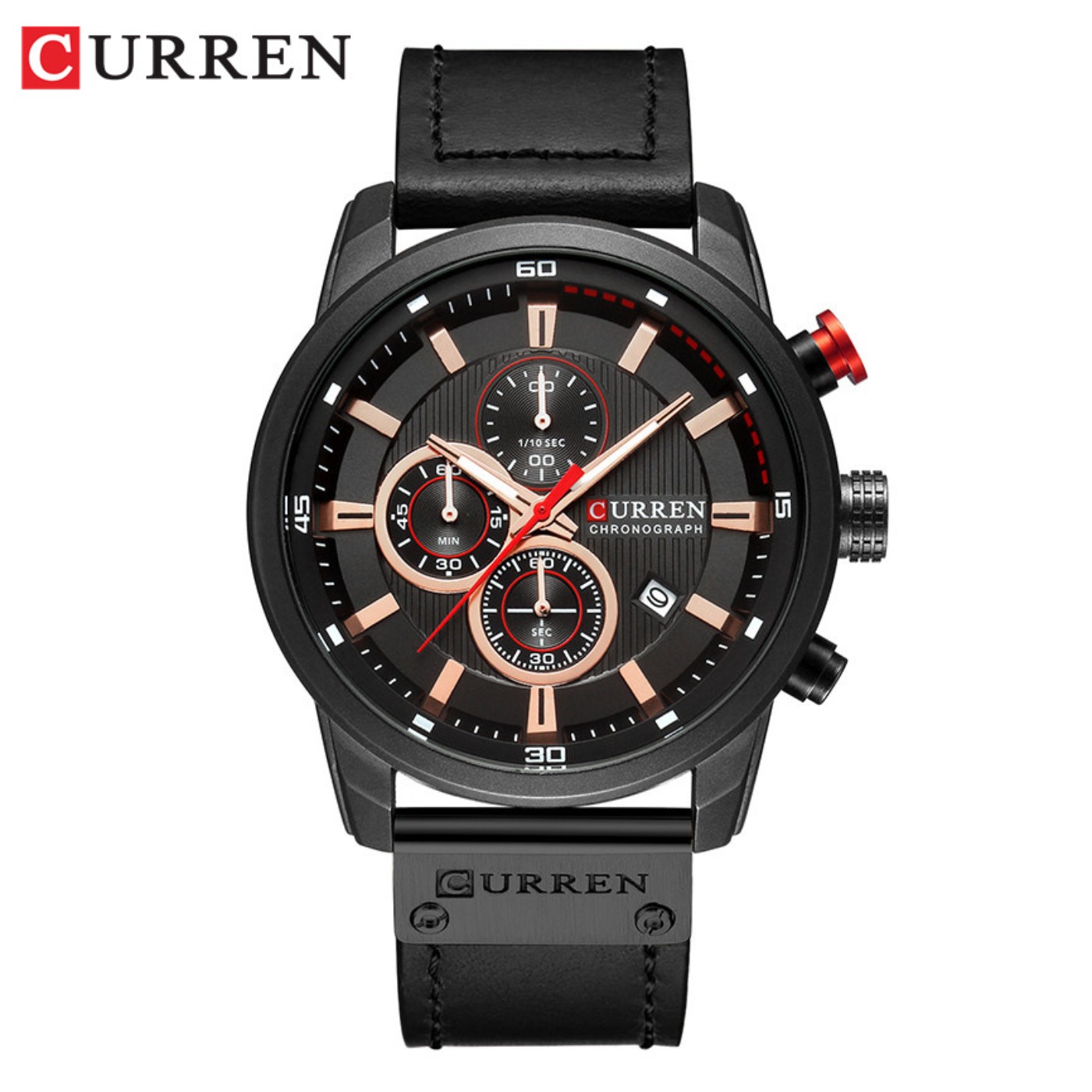 นาฬิกาข้อมือควอตซ์แฟชั่น CURRE - Chronograph Sport Watch บทวิจารณ์และราคา