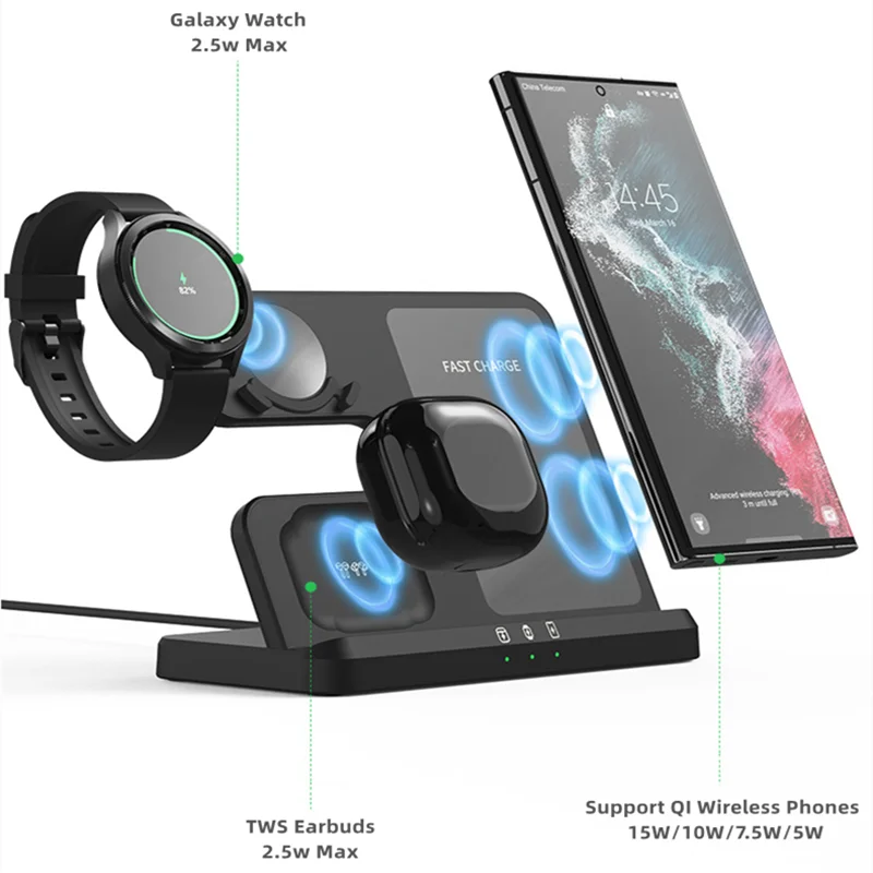 เครื่องชาร์จ 3 ใน 1 สำหรับซัมซ - Smartwatch Phone Watches บทวิจารณ์และราคา