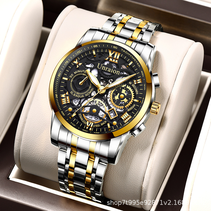 นาฬิกาข้อมือผู้ชายแบบโปร่งใส ก - Smartwatch Casual Watches For Men บทวิจารณ์และราคา