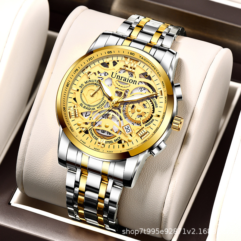 นาฬิกาข้อมือผู้ชายแบบโปร่งใส ก - Smartwatch Casual Watches For Men บทวิจารณ์และราคา