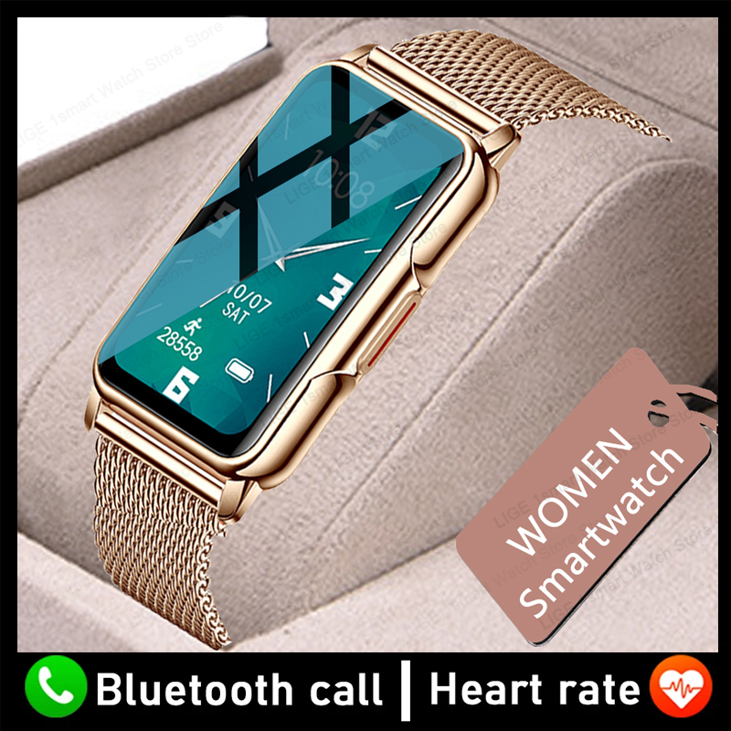 Lige นาฬิกากันน้ำสำหรับกีฬาตรว - Smartwatch Watches Brands For Women บทวิจารณ์และราคา