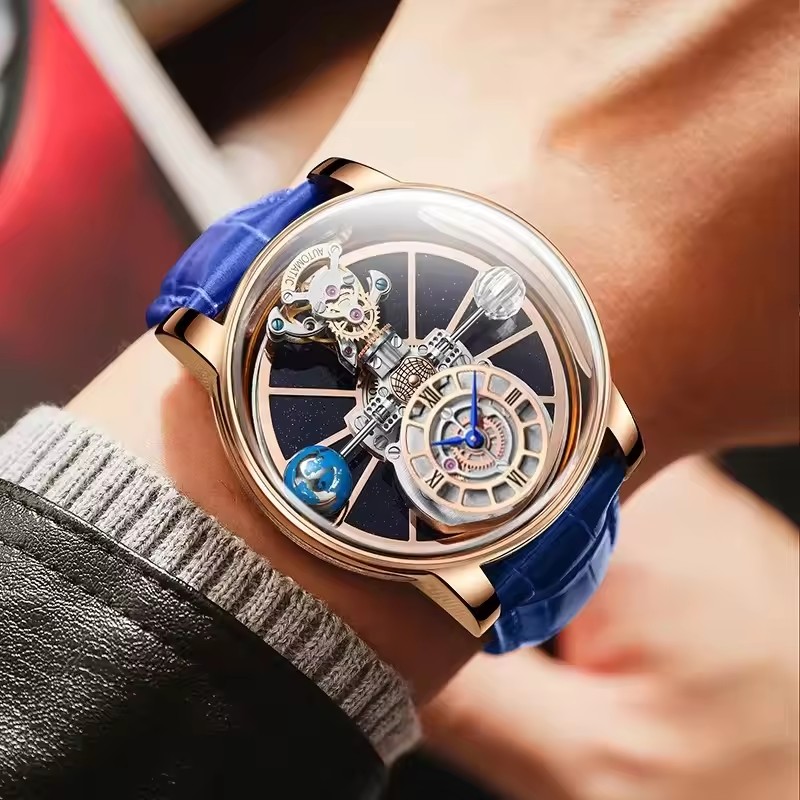 นาฬิกาข้อมือผู้ชาย PINDU Desig - Smartwatch Casual Watches For Men บทวิจารณ์และราคา