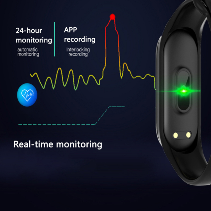 M4นาฬิกาสมาร์ทกีฬาสายรัดข้อมือ - Smartwatch Watches Brands For Women บทวิจารณ์และราคา