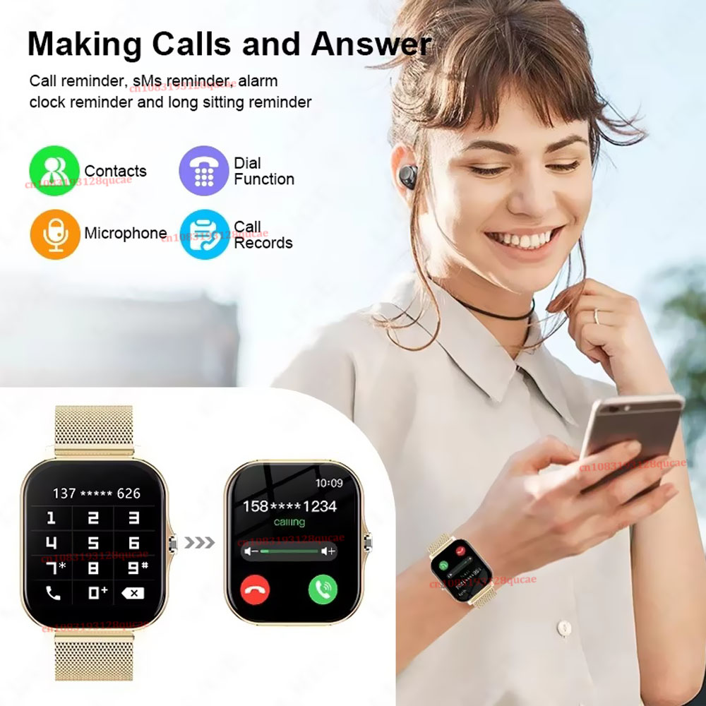 สมาร์ทวอทช์ดีไซน์แฟชั่นรุ่นล่า - Smartwatch Latest Watches For Men บทวิจารณ์และราคา