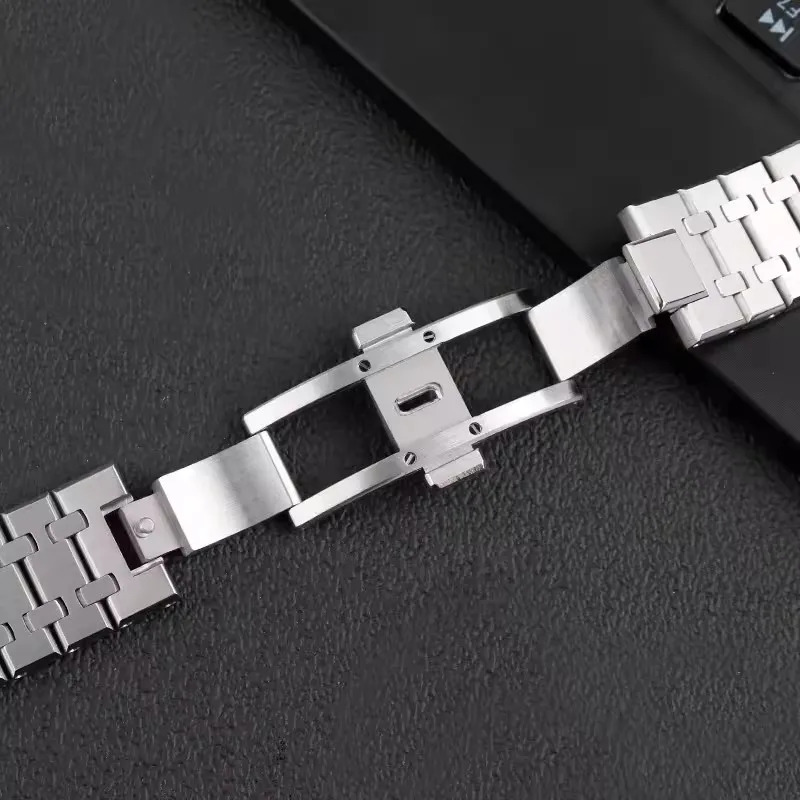 904 สแตนเลสสตีลเงินสําหรับ AP  - Audemars Piguet Watch Royal Oak บทวิจารณ์และราคา