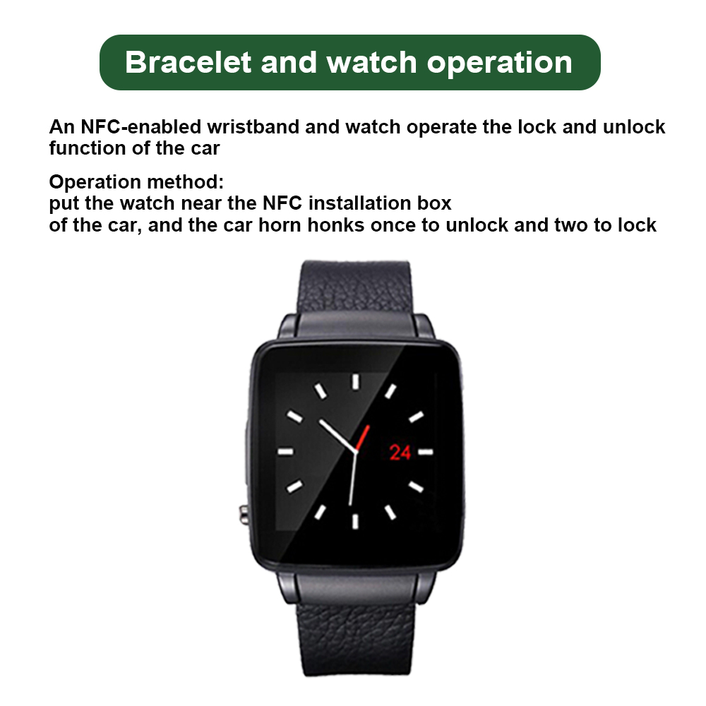 นาฬิกาโทรศัพท์มือถือ NFC ระบบเ - Smartwatch Phone Watches บทวิจารณ์และราคา