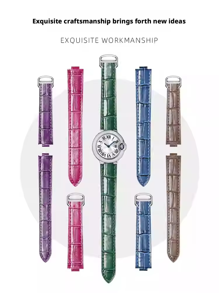 สายนาฬิกาหนังสําหรับ Cartier B - Cartier Watch Ballon Bleu บทวิจารณ์และราคา