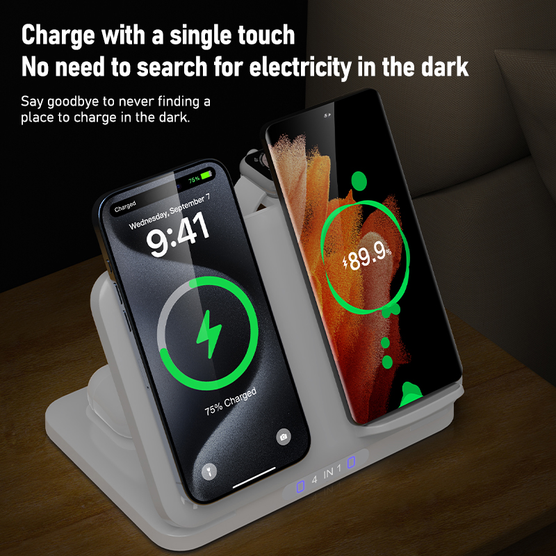 แท่นชาร์จไร้สายแบบแม่เหล็ก 4 i - Smartwatch Phone Watches บทวิจารณ์และราคา