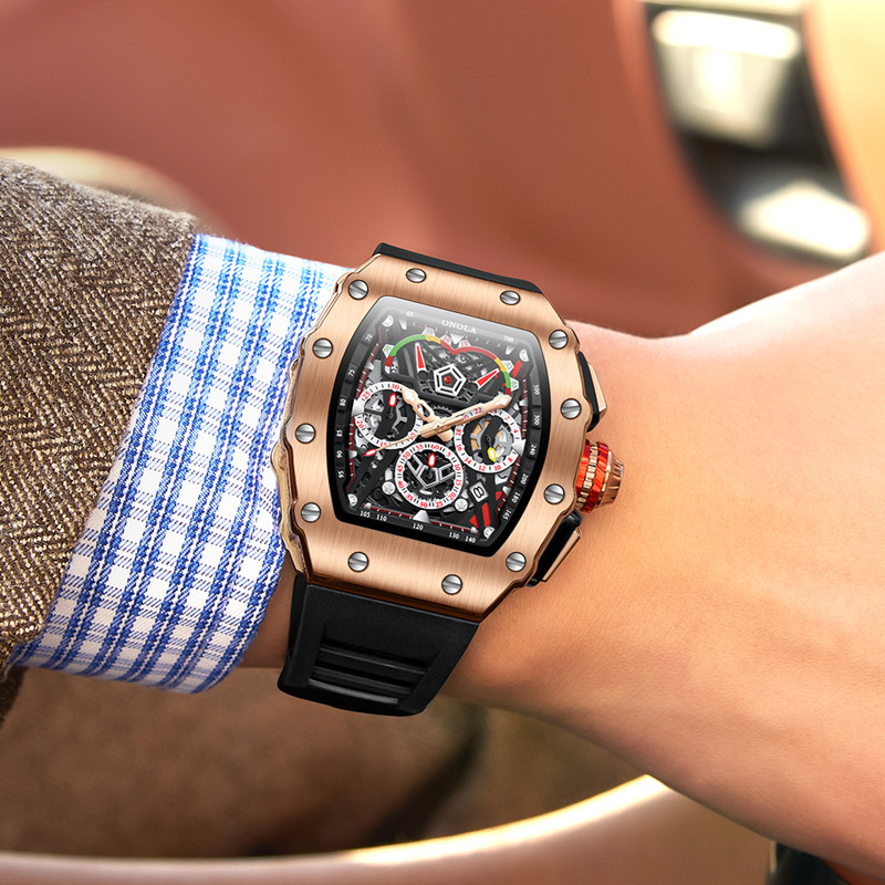 ONOLA นาฬิกาข้อมือนาฬิกาข้อมือ - Chronograph Sport Watch บทวิจารณ์และราคา