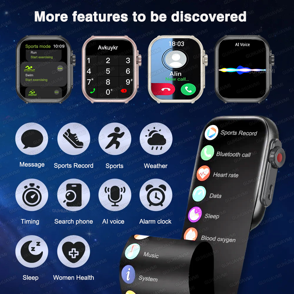 2025นาฬิกาUltra 2 SEผู้ชายผู้ห - Smartwatch Watches Brands For Women บทวิจารณ์และราคา