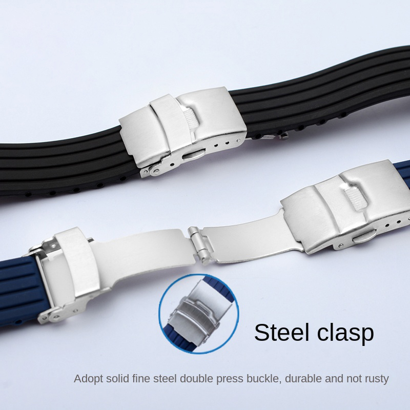 สายซิลิโคน16มม. 18มม. 20มม. 22 - Smartwatch Casio Watches For Women บทวิจารณ์และราคา