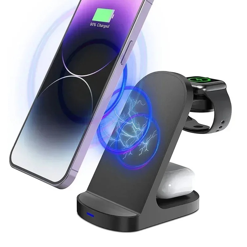 แท่นชาร์จไร้สาย 3 in 1 ทนทาน ช - Smartwatch Phone Watches บทวิจารณ์และราคา