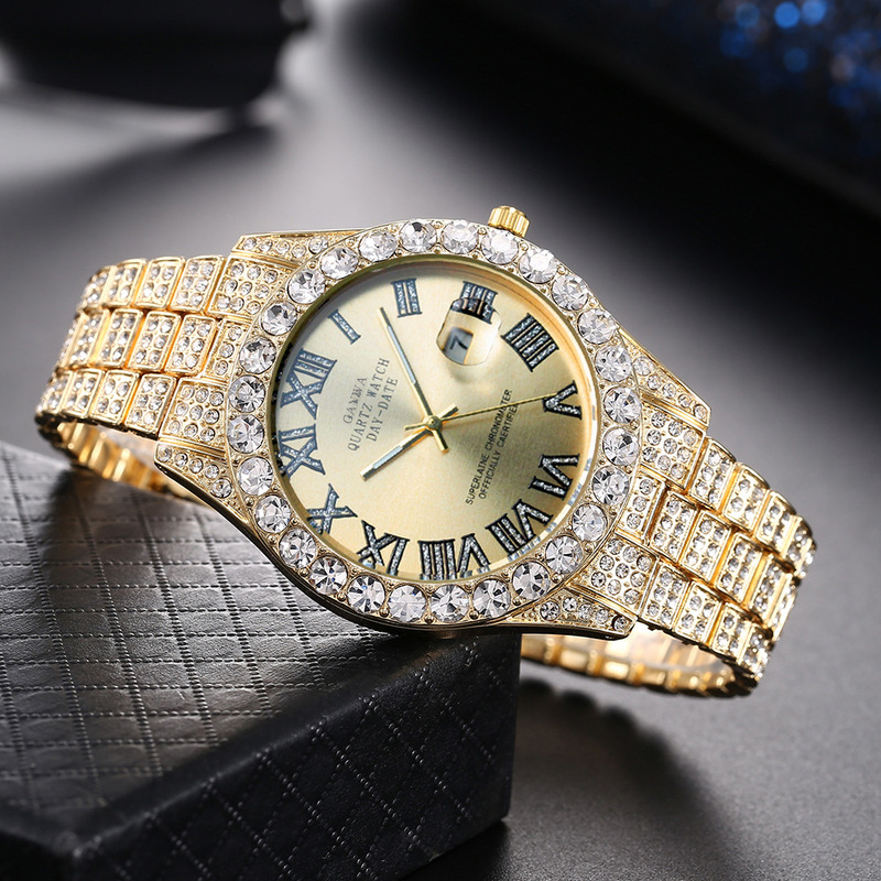 นาฬิกาควอตซ์ผู้ชาย สายเหล็กหรู - Smartwatch Casual Watches For Men บทวิจารณ์และราคา