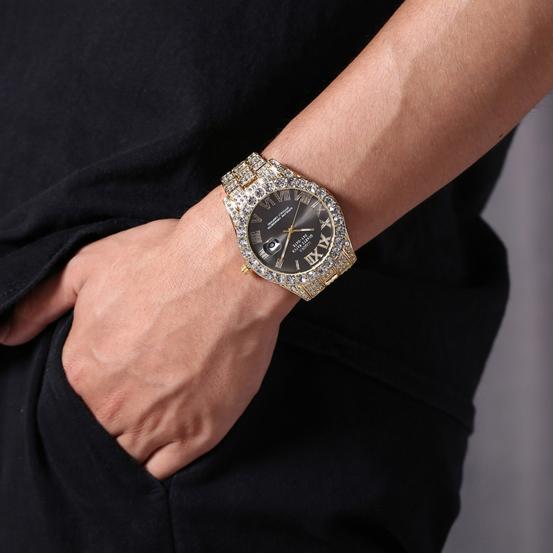 นาฬิกาควอตซ์ผู้ชาย สายเหล็กหรู - Smartwatch Casual Watches For Men บทวิจารณ์และราคา