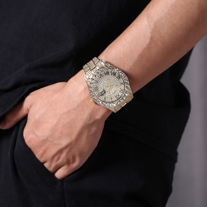 นาฬิกาควอตซ์ผู้ชาย สายเหล็กหรู - Smartwatch Casual Watches For Men บทวิจารณ์และราคา