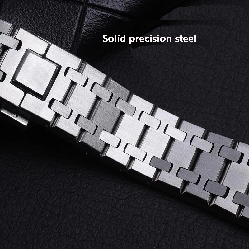 สายนาฬิกา 21 มม.26 มม.ผู้ชายผู - Audemars Piguet Watch Royal Oak บทวิจารณ์และราคา